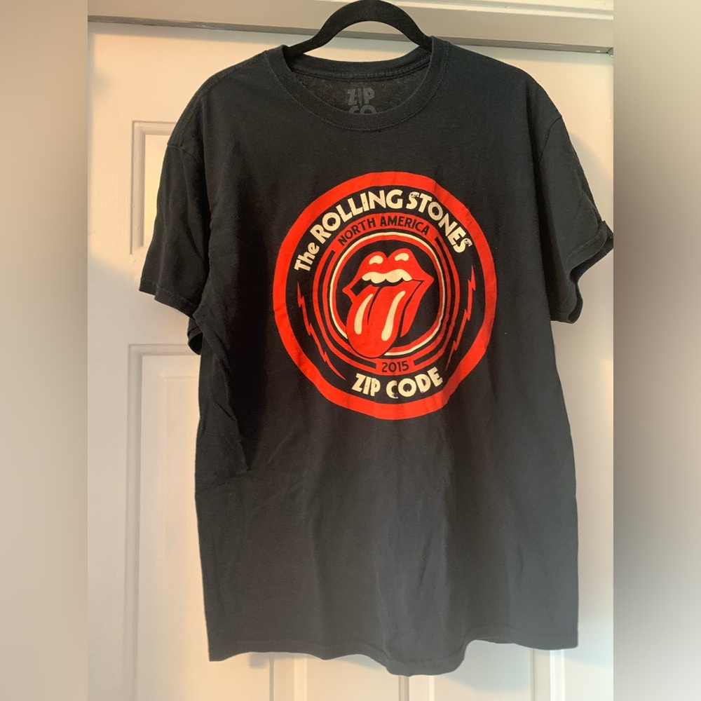 Men’s Rolling Stones Zipcode t-shirt size L